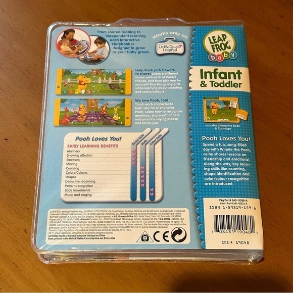 Leap Frog LittleTouch LeapPad: Pooh Loves You! New & Sealed - Picture 2 of 5